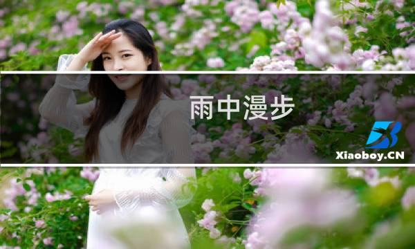 雨中漫步图片