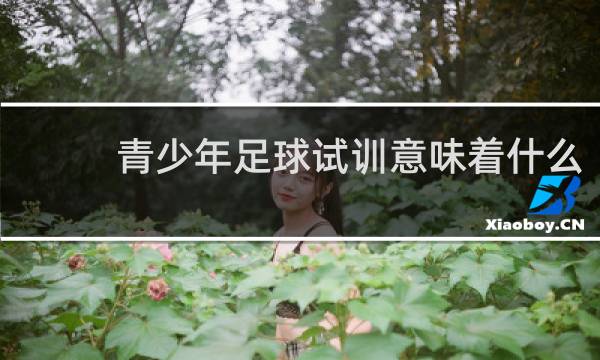 青少年足球试训意味着什么