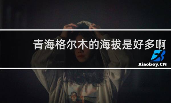 青海格尔木的海拔是好多啊