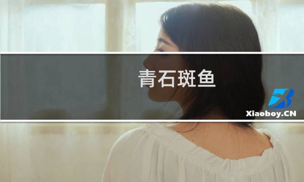 青石斑鱼(乐清市特产)