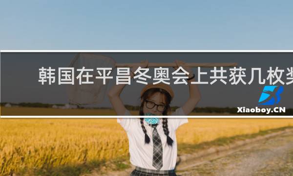 韩国在平昌冬奥会上共获几枚奖牌