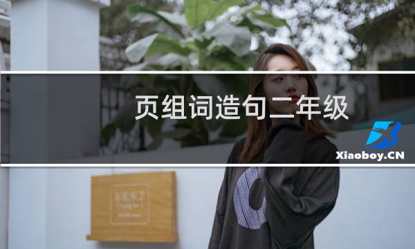 页组词造句二年级（页组词）
