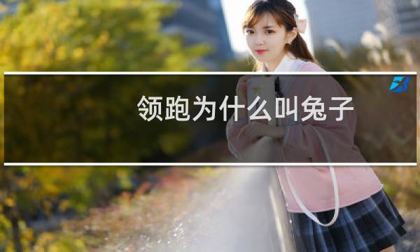 领跑为什么叫兔子