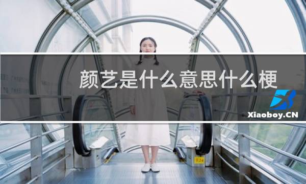 颜艺是什么意思什么梗
