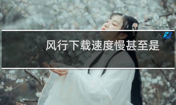 风行下载速度慢甚至是为0怎么办（风行播放器下载问题及解决方法汇总）图片