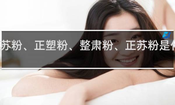饭圈用语苏粉、正塑粉、整肃粉、正苏粉是什么意思什么梗