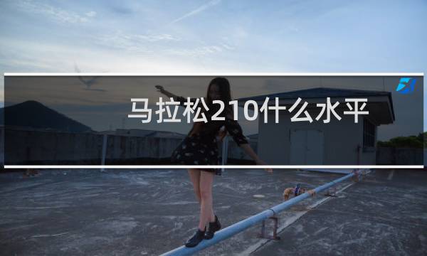 马拉松210什么水平