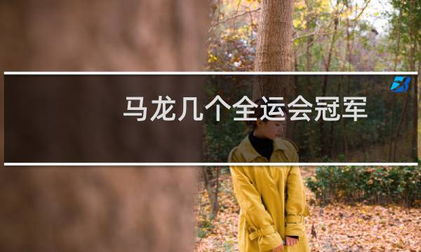 马龙几个全运会冠军