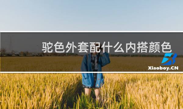 驼色外套配什么内搭颜色好看
