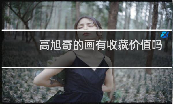 高旭奇的画有收藏价值吗