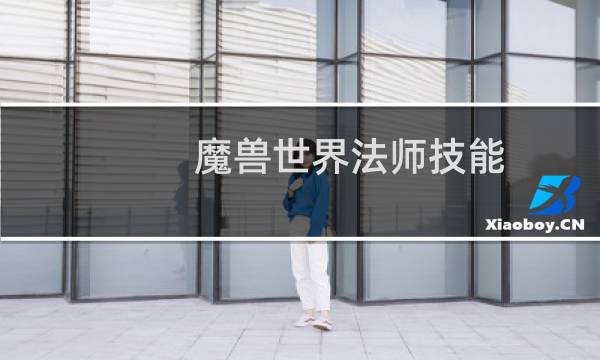 魔兽世界法师技能图片