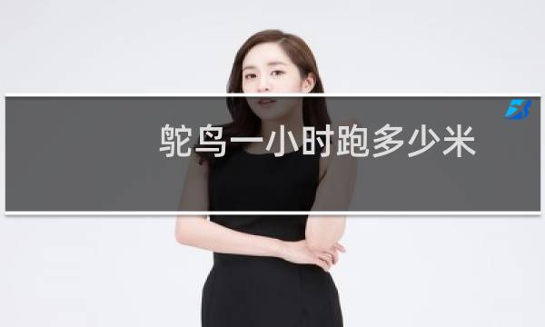 鸵鸟一小时跑多少米