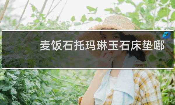 麦饭石托玛琳玉石床垫哪个好