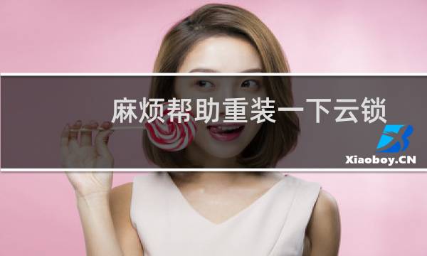 麻烦帮助重装一下云锁-云服务器问题