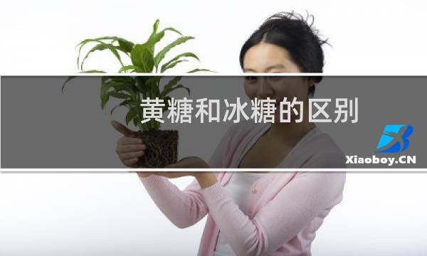 黄糖和冰糖的区别
