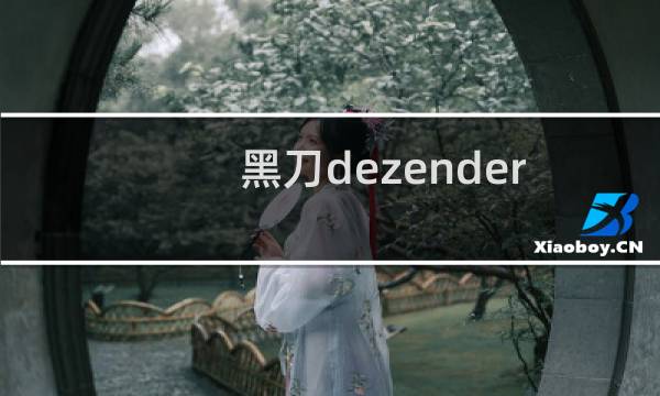 黑刀dezender（5.0 三套解密内核版使用说明）图片