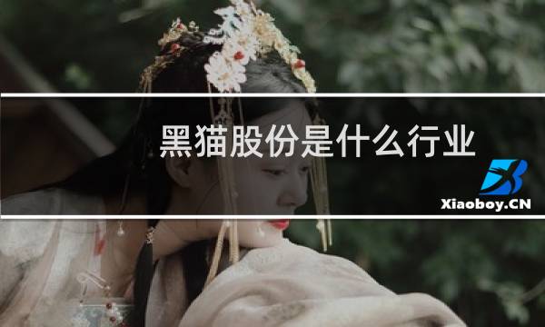 黑猫股份是什么行业（黑猫股份）图片