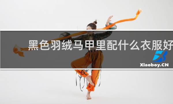黑色羽绒马甲里配什么衣服好