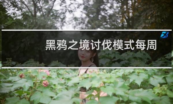黑鸦之境讨伐模式每周可入场几次?
