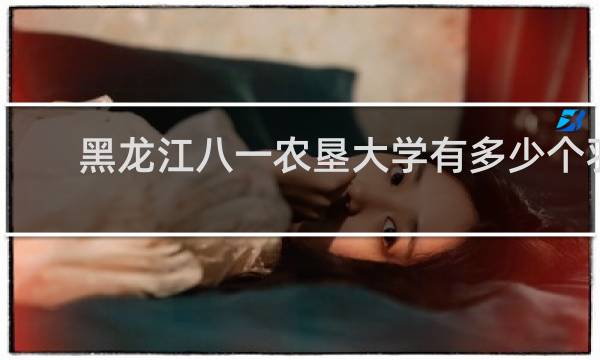 黑龙江八一农垦大学有多少个羽毛球场地