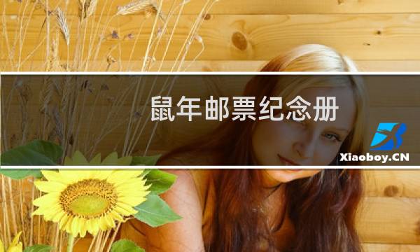 鼠年邮票纪念册