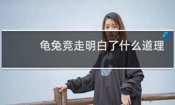 龟兔竞走明白了什么道理