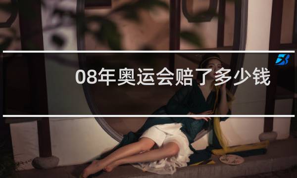 08年奥运会赔了多少钱