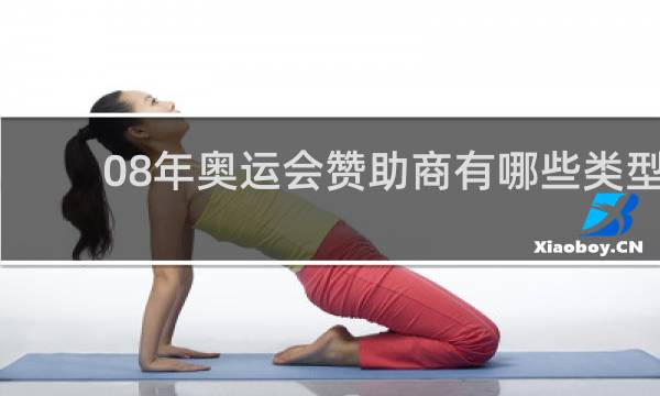 08年奥运会赞助商有哪些类型