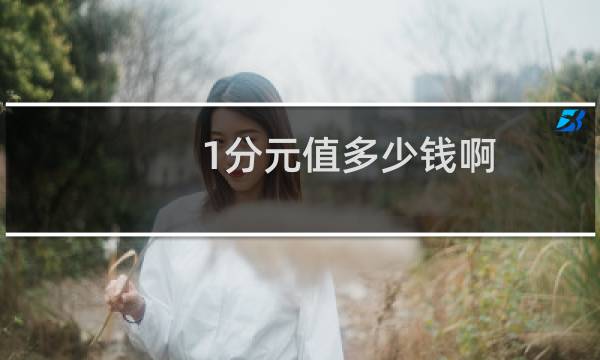 1分元值多少钱啊