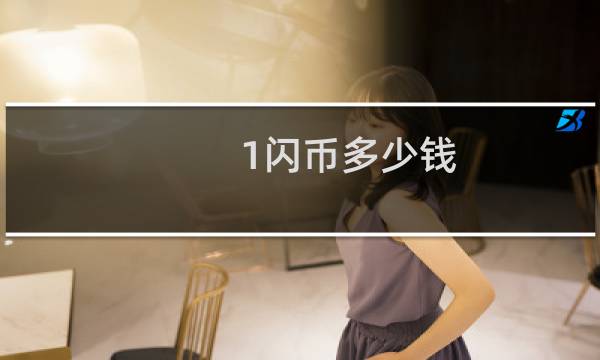 1闪币多少钱