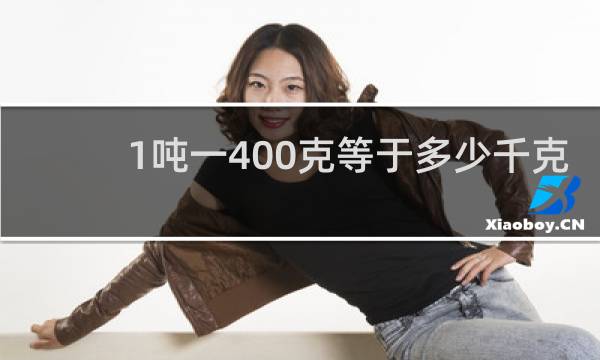 1吨一400克等于多少千克