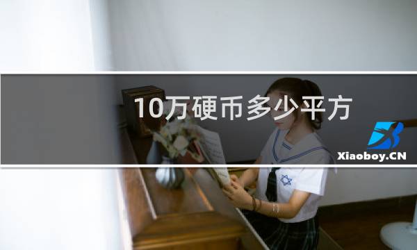 10万硬币多少平方