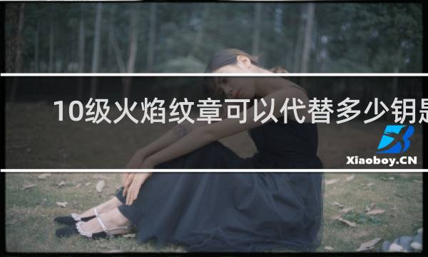 10级火焰纹章可以代替多少钥匙