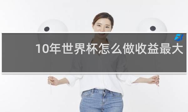 10年世界杯怎么做收益最大