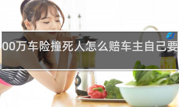 100万车险撞死人怎么赔车主自己要出钱吗