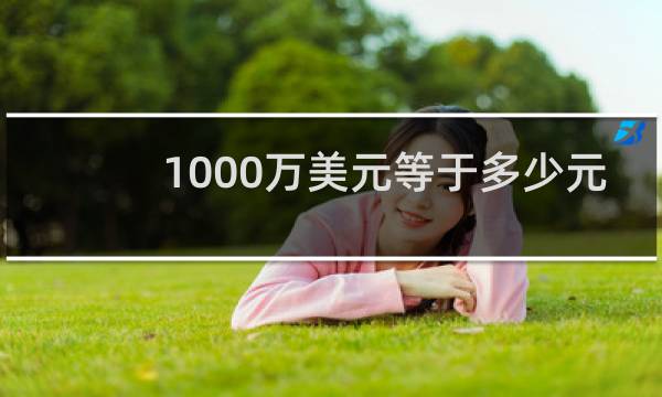 1000万美元等于多少元