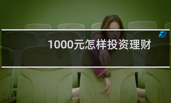 1000元怎样投资理财