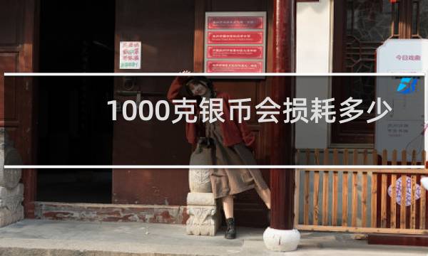 1000克银币会损耗多少