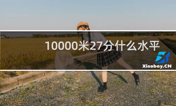 10000米27分什么水平