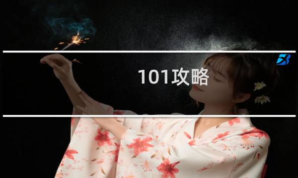 101攻略