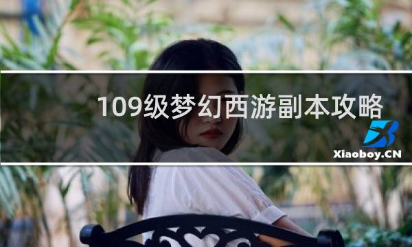 109级梦幻西游副本攻略