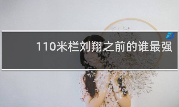 110米栏刘翔之前的谁最强
