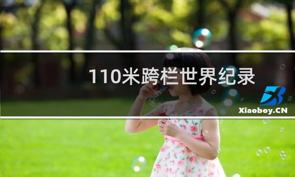 110米跨栏世界纪录