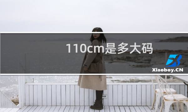 110cm是多大码