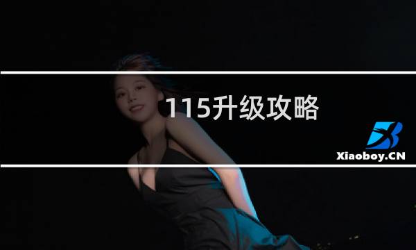 115升级攻略