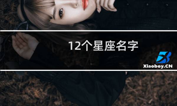 12个星座名字