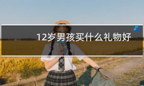 12岁男孩买什么礼物好