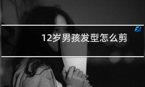 12岁男孩发型怎么剪