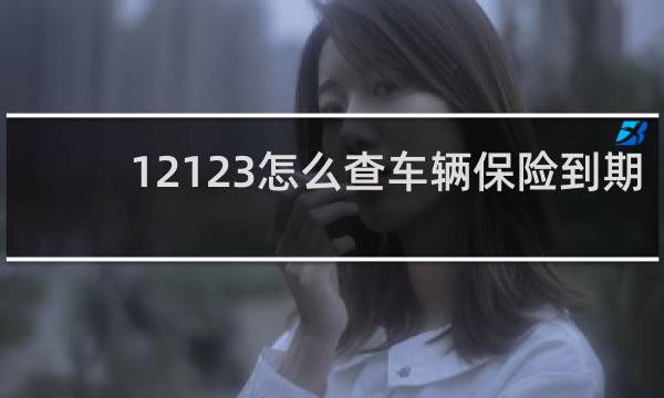 12123怎么查车辆保险到期