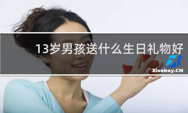 13岁男孩送什么生日礼物好